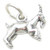 Goat Capricorn sterling silver zodiac charm .925 x 1 Goats zodiacs charms