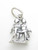 Gemini Twins sterling silver charm .925 x 1 Zodiac Zodiacs charms additional view