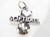 I Love Softball sterling silver charm .925 Soft Ball charms additional view