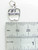 Number 1 Teacher Apple sterling silver charm .925 x 1 Teaching charms detail