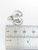 Wolf howling at the Moon sterling silver charm .925 Wolves charms size example