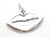 Lips sterling silver charm .925 Mouth Lip Kiss Kissing charms additional view