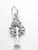 Sequoia Tree sterling silver charm .925 Trees charms additional view