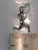 Female runner sterling silver charm SMALL .925 Lady Woman Running size example