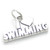 I Love Swimming sterling silver charm .925 x 1 Swimmer Swimmers charms