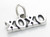 XOXO Hugs and Kisses sterling silver charm .925 x 1 Love care charms additional view