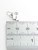 100 Percent Italian sterling silver charm .925 Italy Italians charms detail