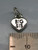Big Sis heart sterling silver charm .925 x 1  Love Sister Family charms