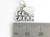 I Love Ice Cream sterling silver charm .925 Ices Icecream charms side view