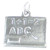 Teachers Board sterling silver charm .925 x 1 Teaching Teacher Blackboard