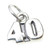 Number 40 Forty sterling silver charm .925 x 1 Birthday Age charms