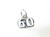 Number 60 Sixty sterling silver charm .925 Birthday Age charms additional view