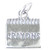 Crayons sterling silver charm .925 x 1 Crayon Colouring Drawing charms