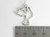 Dove of Peace sterling silver charm .925 Doves Peaceful birds charms detail