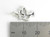 Dove of Peace sterling silver charm .925 Peaceful birds doves charms detail