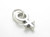 Female symbol sterling silver charm .925 Lady charms additional view
