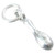 Chicken Wing Leg sterling silver charm .925 Chickens Drumstick charms