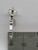 Gingerbread Woman sterling silver charm .925 Cakes and Sweets charms detail