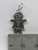Gingerbread Woman sterling silver charm .925 x 1 Cakes and Sweets charms size example
