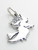 Witch sterling silver charm .925 x 1 Halloween Witches charms A1 additional view