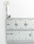 TV Remote Control sterling silver charm .925 Television remotes side view