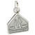 School Crossing sterling silver charm .925 Schools charms