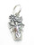 Flower in Pot 2D sterling silver charm .925 Flowers Gardening charms additional view