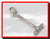 Garden Rake sterling silver charm .925 Gardening charms alternate view