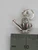 Watering can sterling silver charm .925 Gardening Water charms size example