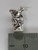 The Thinker sterling silver charm .925 Rodin The poet Dante size example