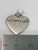 ACCEPTANCE sterling silver charm pendant .925 Caring charms detail