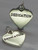 DEDICATION sterling silver charm pendant .925 x 1 Determination charms additional view