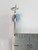 MIRACLES sterlng silver charm pendant .925 Prayer charms side view