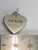 PEACE sterling silver charm pendant .925 x 1 Caring charms detail