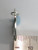 SERENITY sterlng silver charm pendant .925 Calm charms side view