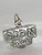 Hebrew Love sterling silver charm .925 x 1 Loving caring charms additional view