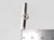 Freedom sterling silver charm pendant .925 charms pendants side view