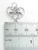 Faith sterling silver charm .925 Caring Loving charms Belief charms detail