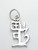 Chinese Happiness small sterling silver charm .925 x 1 Happy charms additional view