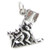 Iwo Jima Memorial sterling silver charm .925 Battle & War charms