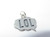 LOL sterling silver charm .925 Laugh out Loud. Lots Of Love charms additional view