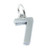 Number 7 sterling silver charm .925 x 1 Numbers Seven charms