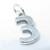 Number 3 sterling silver charm .925 x 1 Numbers Three charms additional view