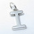Letter I Initial I sterling silver charm .925 x 1 Initials charms additional view