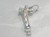 Leek sterling silver charm .925 x 1 Wales Welsh Vegetables charms size example