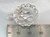 18th birthday fancy fob sterling silver large charm pendant .925 size example