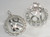 18th birthday fancy fob sterling silver large charm pendant .925 alternate view