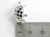 Tortoise Turtle sterling silver charm .925 Tortoises Turtles charms size example
