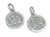 21st Birthday sterling silver charm .925 x 1 Birthdays Charms detail