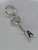 Initial A Letter A Small sterling silver key charm .925 x 1 Letters additional view